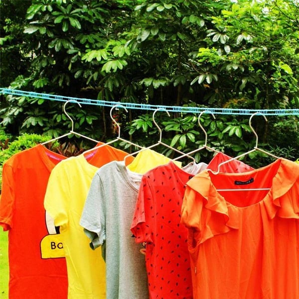 ✨Need a sturdy travel drying line? Heavy-Duty Portable Adjustable Clothesline with Dual Hooks for All Scenes!