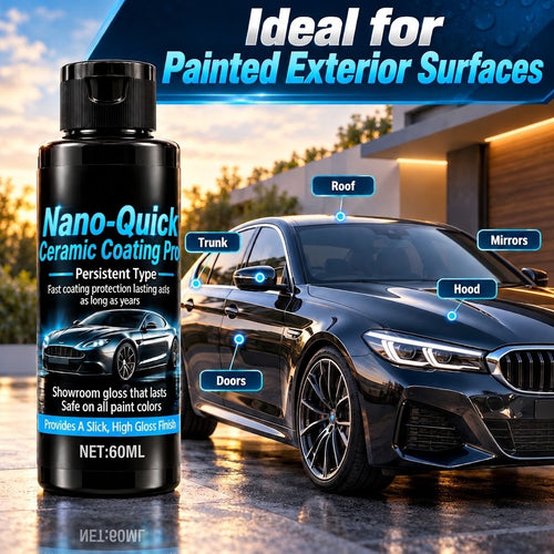 🔥Buy 1, Get 1 Free 🔥Nano-ceramic coating spray, available in 60ml and 180ml bottles🛡️💎