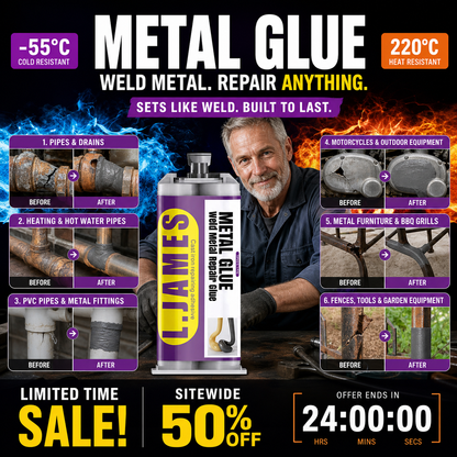 🔥Hot Sale 50% OFF🔥 Metal Weld Repair Glue