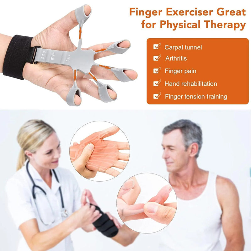 🔥Adjustable Hand Grip Strengthener｜Build Hand Strength & Help Hand Rehabilitation