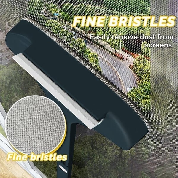 🔥2-in-1 Double Sided Screen & Glass Cleaning Brush