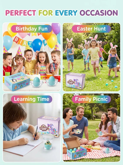 Rainbow Hatching Unicorn Egg The Viral Gift of 2026: Hatchable "Magic" Eggs That Turn Waiting into a Fun STEM Adventure 🥚🌈  100% Kid-Safe & Non-Toxic: Watch Your Unicorn Babies Grow Day by Day in Your Own Fairy Tale 🛡️🧚‍♀️