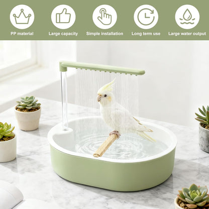 🔥Hot Deals-Automatic Bird Bath Shower Turn Bath Time into Your Bird's Favorite Part of the Day
