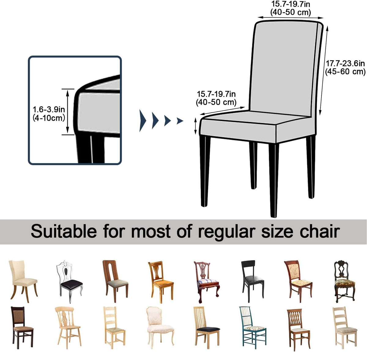 ⏰🔥LIMITED TIME 50% OFF!🔥50K+ SOLD!  🪑Stretch Dining Chair Cover
