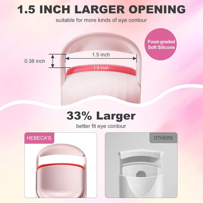 ✨Professional Heated Eyelash Curler For Long-Lasting Natural Curls