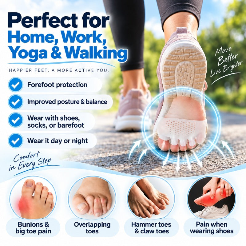 🦶💗 Soft Silicone Bunion Relief Pad
