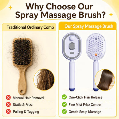 💖5-In-1 Hair Care Comb – Smooth Frizz, Detangle & Nourish Every Strand
