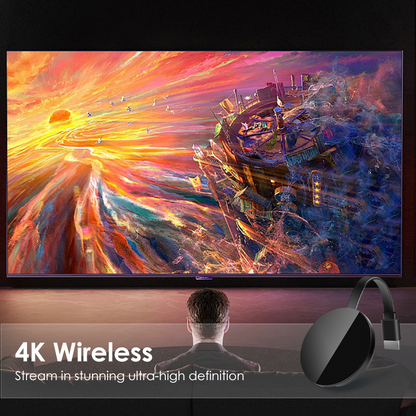 4K High Definition Wireless HDMI Adapter Fast Stable Screen Casting Anywhere