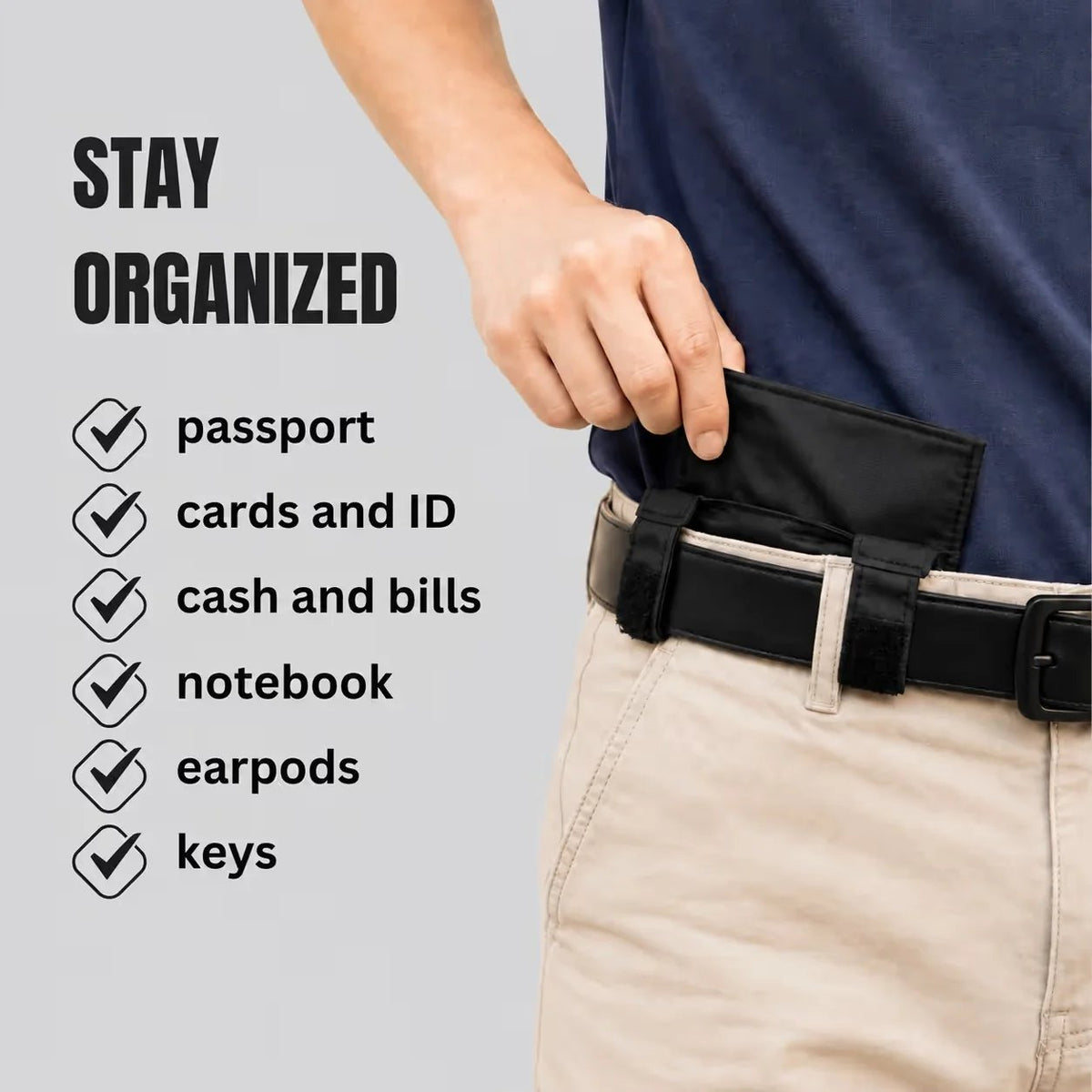🔥Buy 1 Get 1 Free✨Concealed Anti Theft Travel Waist Bag Hidden Secure Fanny Pack