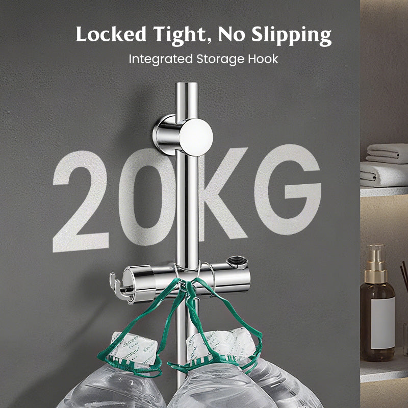 🚿💥50% OFF Today – No-Drill Adjustable Shower Head Holder That Never Slips