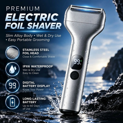 🪒 First 20 customers enjoy 50% off! 🔥 Rechargeable reciprocating electric shaver for men