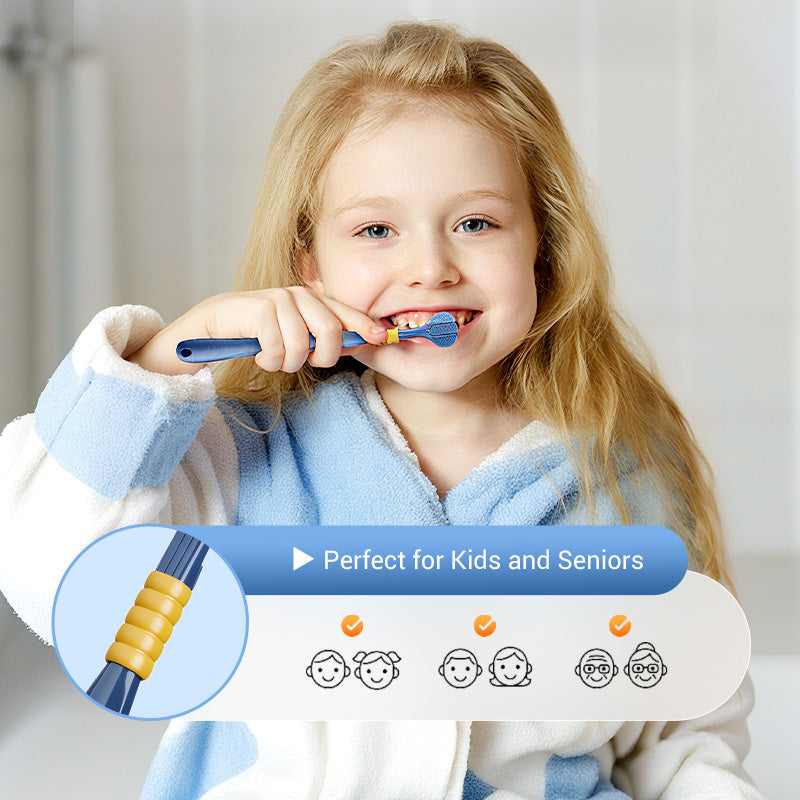 🔥HOT SALE🦷Three-headed multi-angle cleaning toothbrush