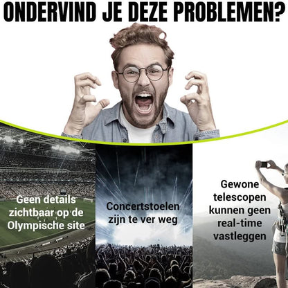 🎁2026 Nieuw binnen 50% KORTING💥Draagbare Monoculaire Telescoop met Hoge Vergroting