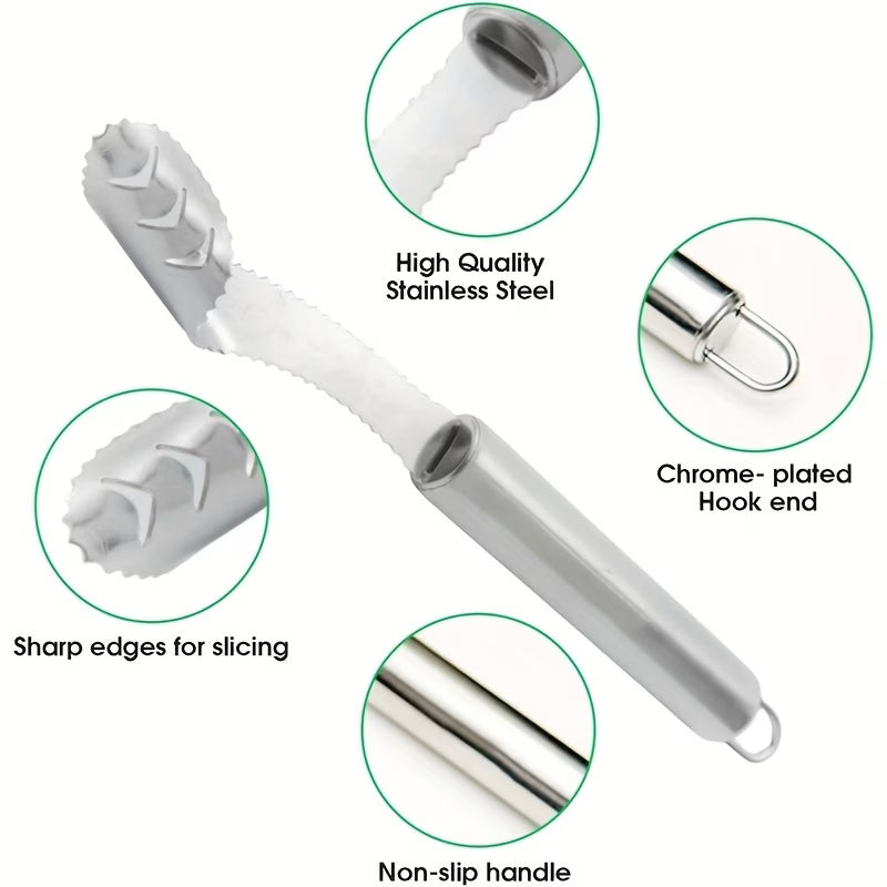 Buy 1 Get 1 Free🔥No Mess Fruit Prep! Heavy‑Duty Stainless Steel Corer Limited Offer