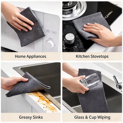 ✨🪞Mirror cleaning cloth—leaves no streaks or residue.