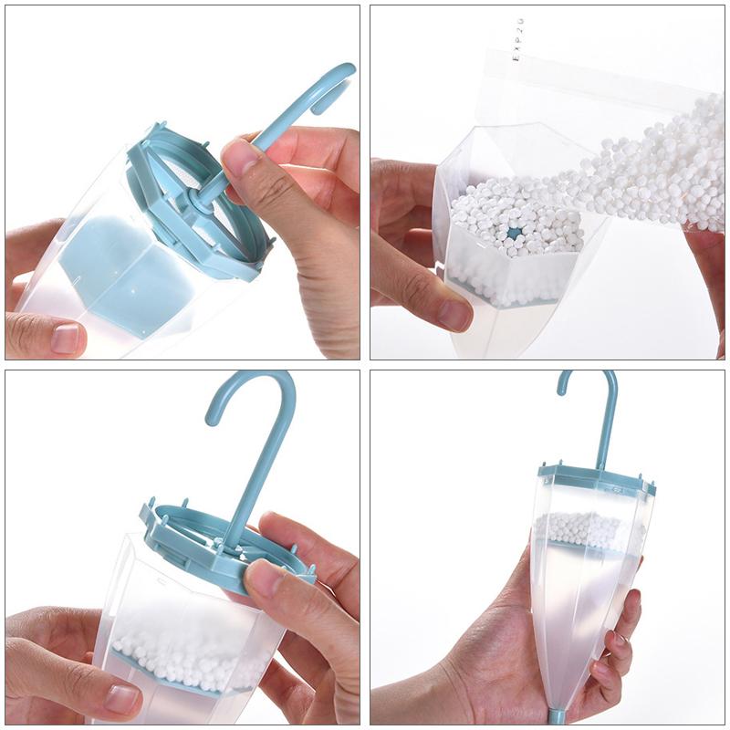 🔥Umbrella Hanging Dehumidifier｜Keep Wardrobe Dry & Clothes Mold-Free
