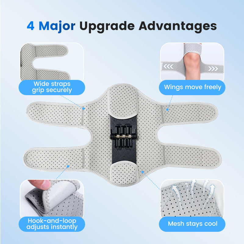 Having trouble walking? Try our sporty adjustable knee brace!