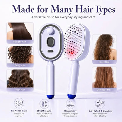 💖5-In-1 Hair Care Comb – Smooth Frizz, Detangle & Nourish Every Strand