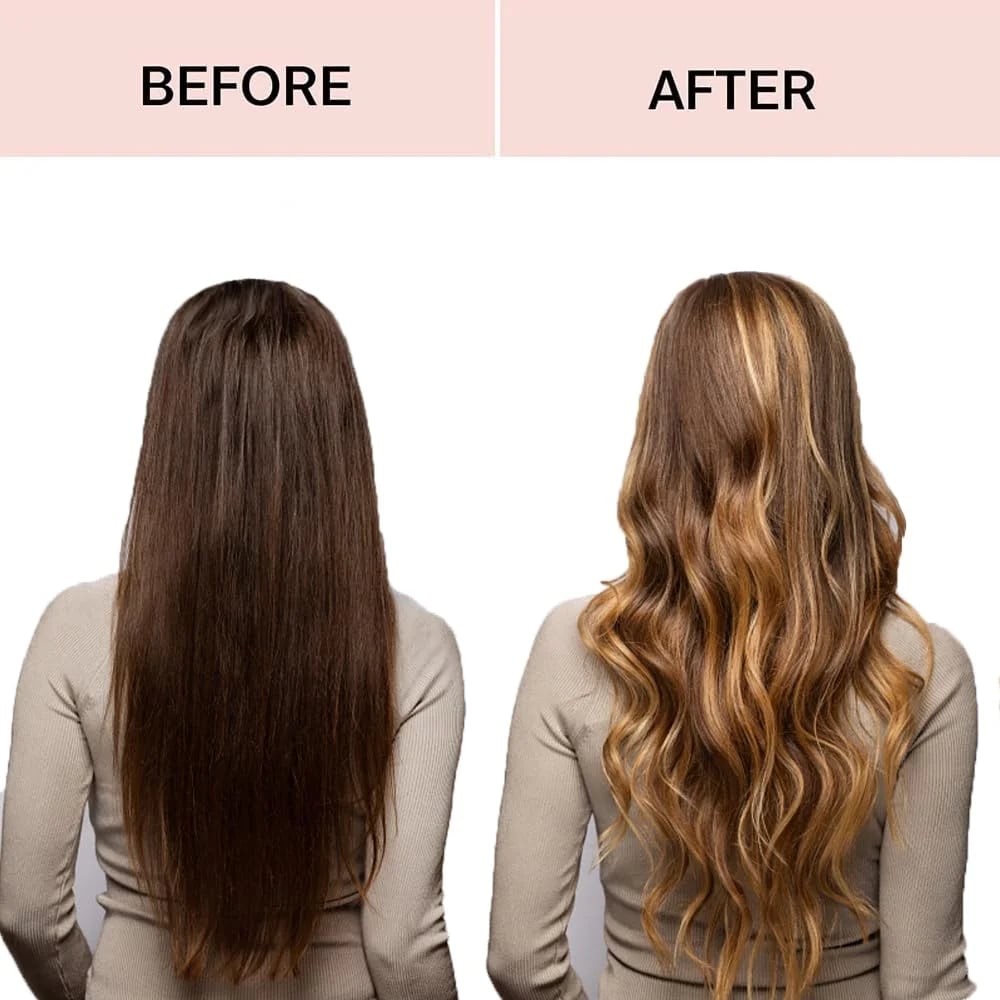 🔥 Heatless Hair Curling Rod, Overnight No-Heat Curls Tool, Get Perfect Natural Wavy Hair While Sleeping No Heat Damage Hair Styling Roller