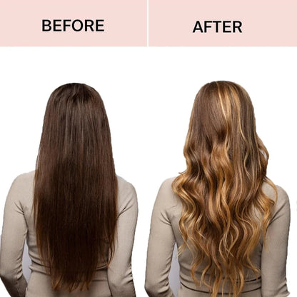 🔥 Heatless Hair Curling Rod, Overnight No-Heat Curls Tool, Get Perfect Natural Wavy Hair While Sleeping No Heat Damage Hair Styling Roller