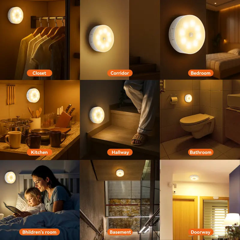 Motion Sensor Night Light ✨ Lights Up When You Come