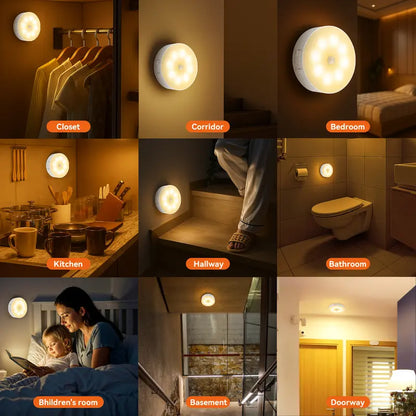 Motion Sensor Night Light ✨ Lights Up When You Come