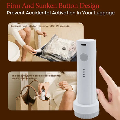 🕒 Limited time offer! 50% OFF⏳✨ X7 Cordless Travel Vacuum Bag