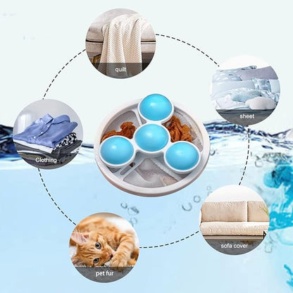 🧼Laundry Hair Trap Mesh Bag For Washing Machine Prevent Lint Build Up And Keep Clothes Fresh And Clean