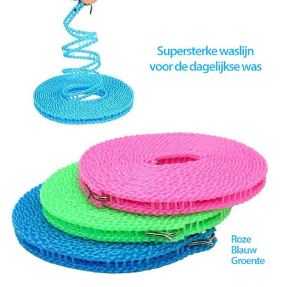 ✨Need a sturdy travel drying line? Heavy-Duty Portable Adjustable Clothesline with Dual Hooks for All Scenes!
