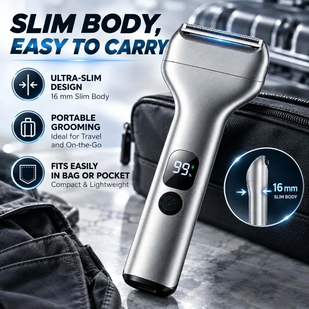 🪒 First 20 customers enjoy 50% off! 🔥 Rechargeable reciprocating electric shaver for men