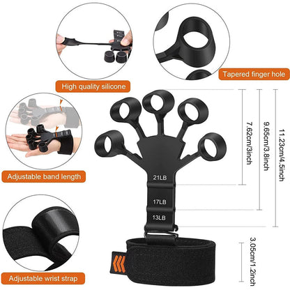 🔥Adjustable Hand Grip Strengthener｜Build Hand Strength & Help Hand Rehabilitation