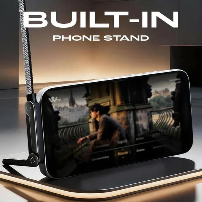 🔥Buy 1, Get 1 Free ⚡ 2-in-1 Invisible Holder Charger Cable - 240W Fast Charging Cord with Built-In Phone Stand