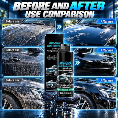 🔥Buy 1 Get 1 Free🚗Nano Ceramic Coating For Cars – Easy Paint Protection And Gloss Enhancement