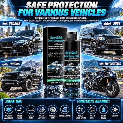 🔥Buy 1 Get 1 Free🚗Nano Ceramic Coating For Cars – Easy Paint Protection And Gloss Enhancement