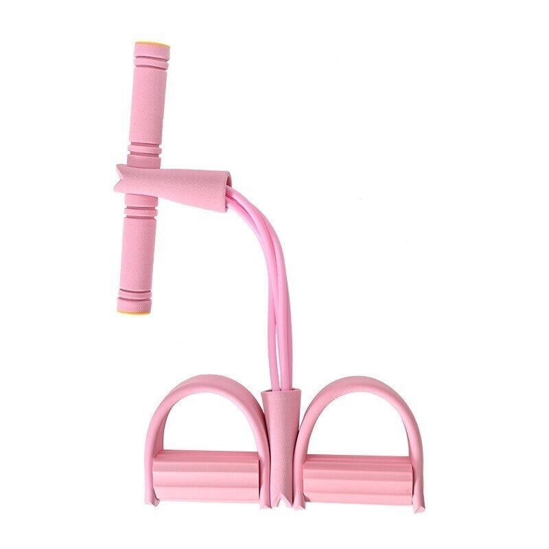 21 Fitness Resistance Bands-6 Tube Pedal Ankle Puller 🦵