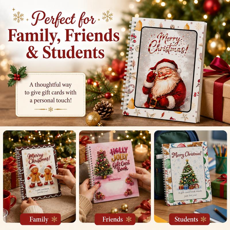 🎁 Buy One, Get One Free! – Get Ready for Christmas! 🎅 Christmas Gift Card Holder – A Perfect Christmas Gift for Family; Great for Holidays and Parties.