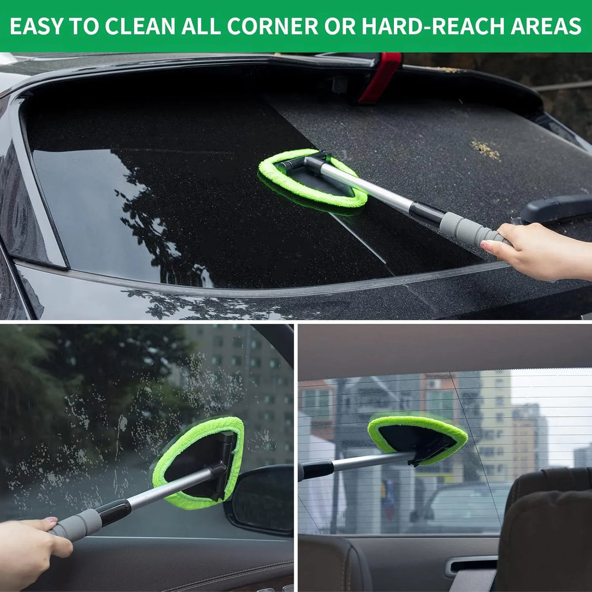 💥 💥50% OFF 🔥 Microfiber Extendable Car Window Cleaner (6-Piece Set)