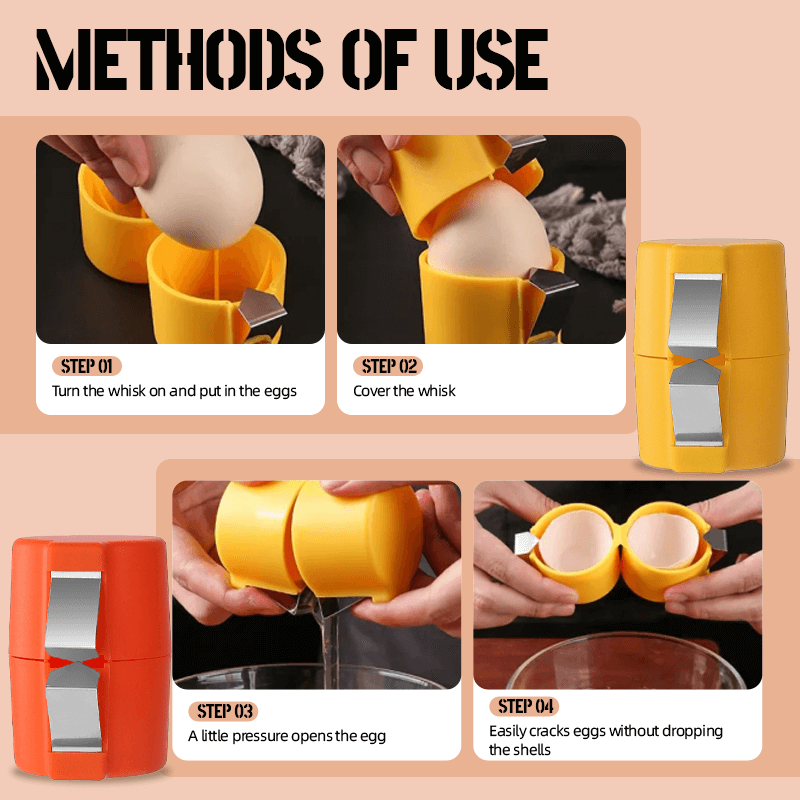 ✨Hard Boiled Egg Peeler｜Peel Eggs Fast, No Burnt Fingers