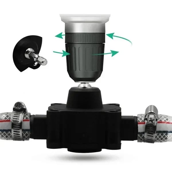 ✅ Transfer liquid anywhere, no power outlet required!