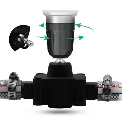 ✅ Transfer liquid anywhere, no power outlet required!