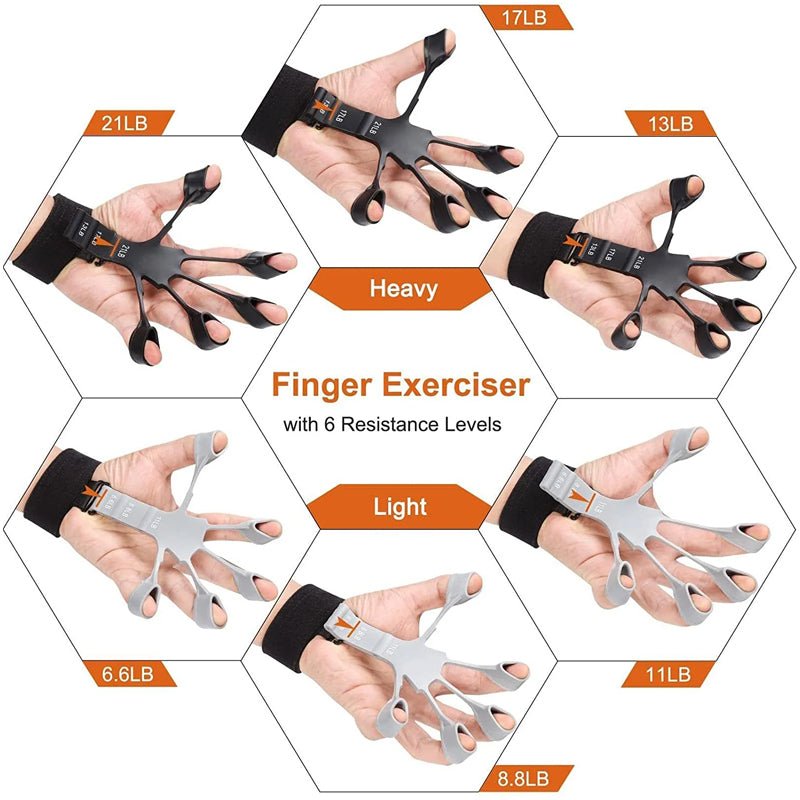 🔥Adjustable Hand Grip Strengthener｜Build Hand Strength & Help Hand Rehabilitation