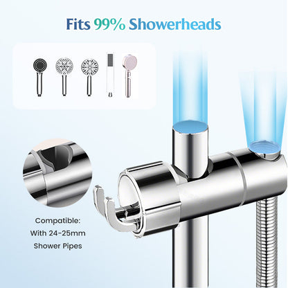 🚿💥50% OFF Today – No-Drill Adjustable Shower Head Holder That Never Slips