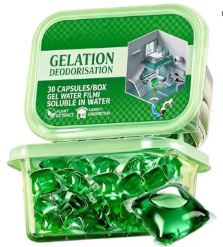 💧 Water Dissolvable Drain Purification Beads | Stop Sewer Smells! Fresh & Clean Kitchen & Bathroom Drains