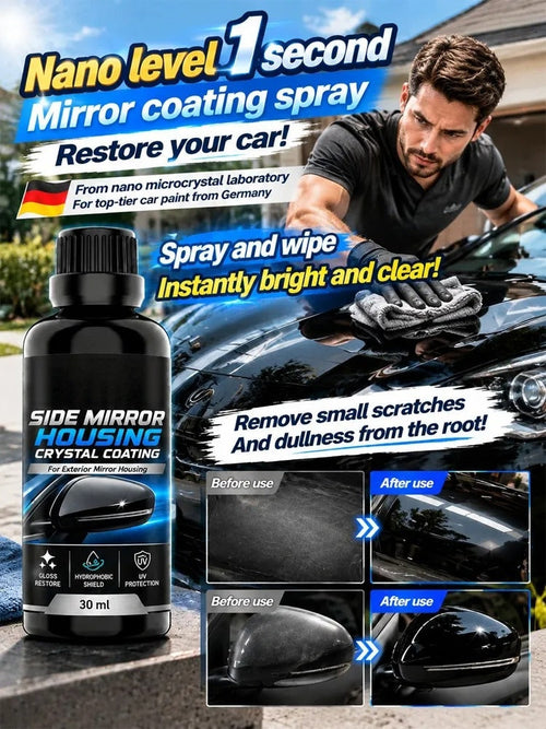 🚗Nano-Level Car Brightening & Refurbishing Agent, Restores & Polishes Auto Surfaces, Long-Lasting Gloss Car Care