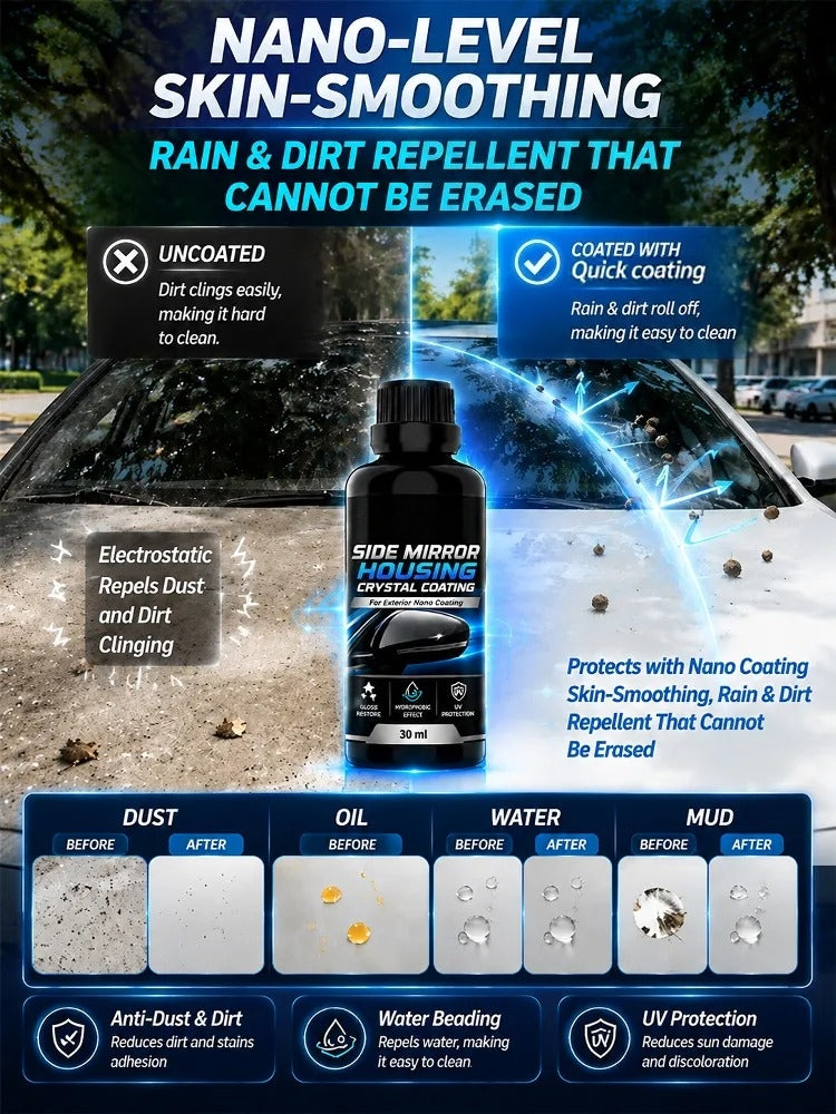 🚗Nano-Level Car Brightening & Refurbishing Agent, Restores & Polishes Auto Surfaces, Long-Lasting Gloss Car Care