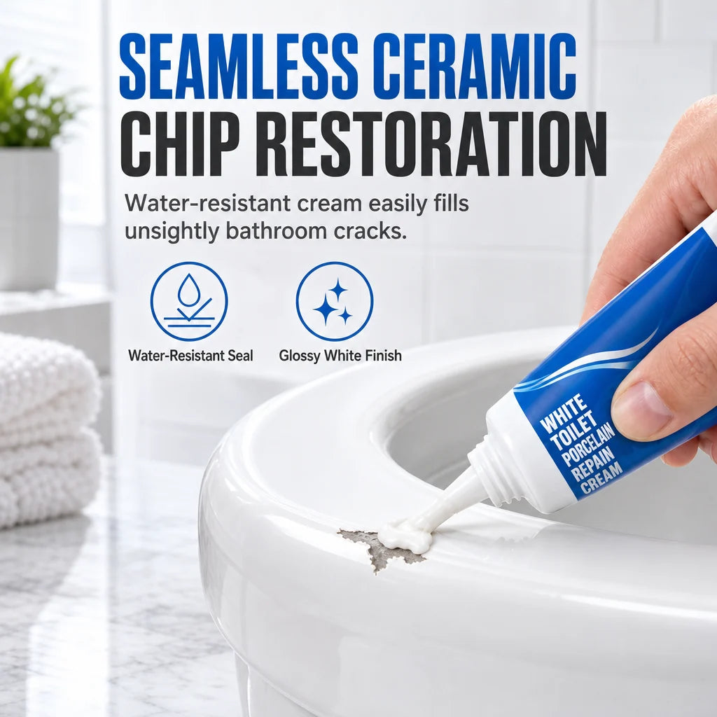 💕Buy 1 Get 1 Free🎁White Toilet Porcelain Repair Cream 60ml