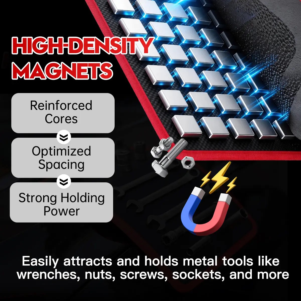🎁Last Day Buy 1 Get 1 Free 🧲🔧Scratchproof Magnetic Tool Mat & Holder