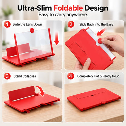 💥Last day, 50% off 🔥Multi-functional Phone Screen Magnifier and Eye Protection Stand