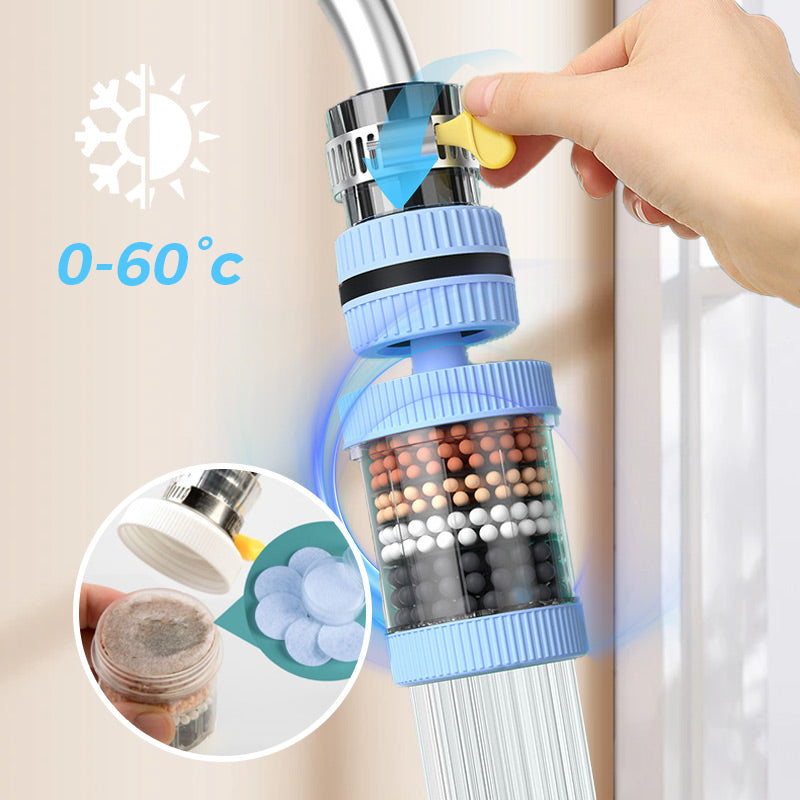 High Efficiency Faucet Water Filter - Improve Tap Water Quality for Drinking Cooking Home Use