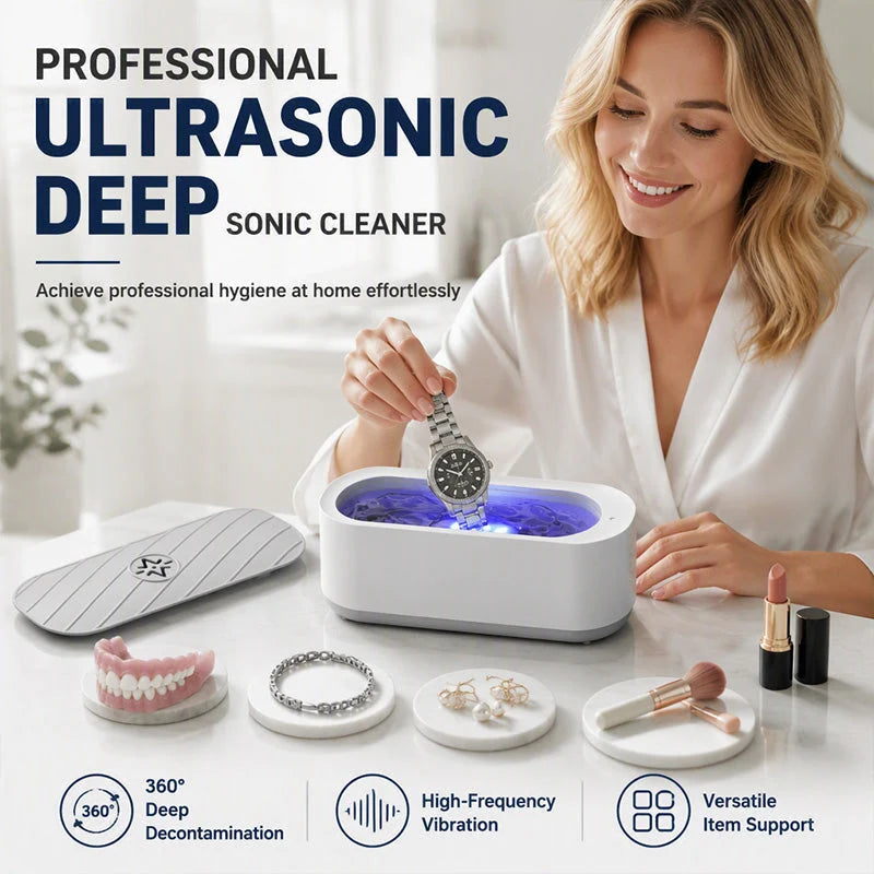 🔥50% OFF Today Only - Multifunctional Ultrasonic Cleaner